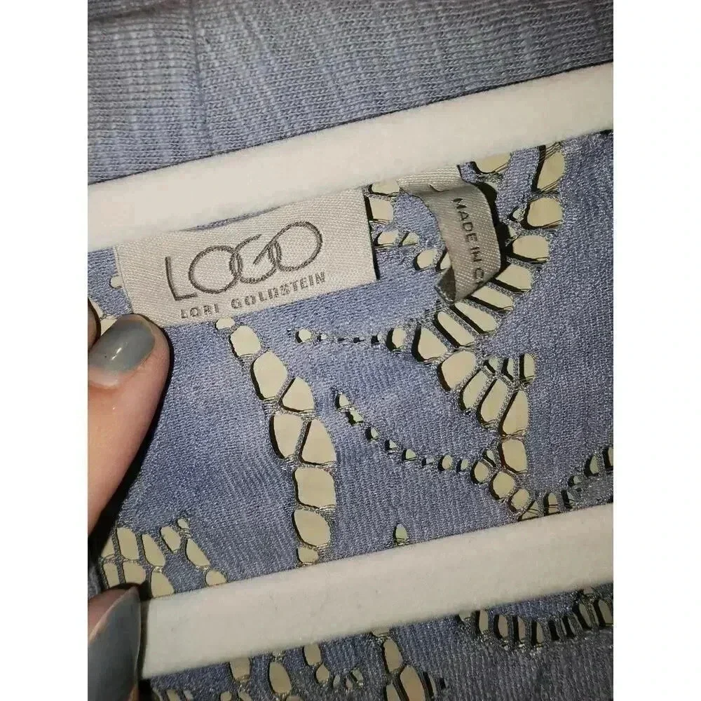 Logo by Lori Goldstein L Cardigan - Picture 3 of 4